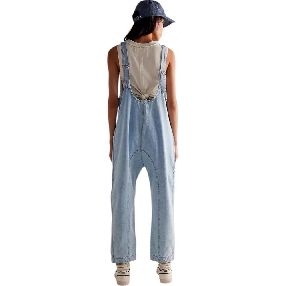 We The Free High Roller Jumpsuit Color Whimsy Size M NWT - Picture 2 of 4